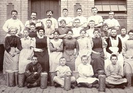 Foredrag om Elvirasminde, Fotografi: Erhvervsarkivet i Viborg