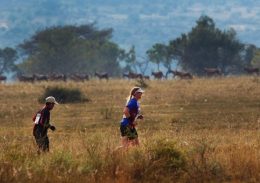 Inga Kofoed løber maraton i Sydafrika